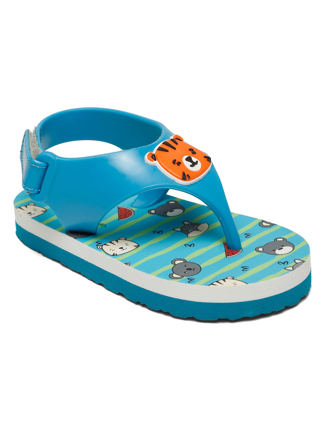 Premium Tiger Candy Flip-flops -  Sky Blue (Boys)